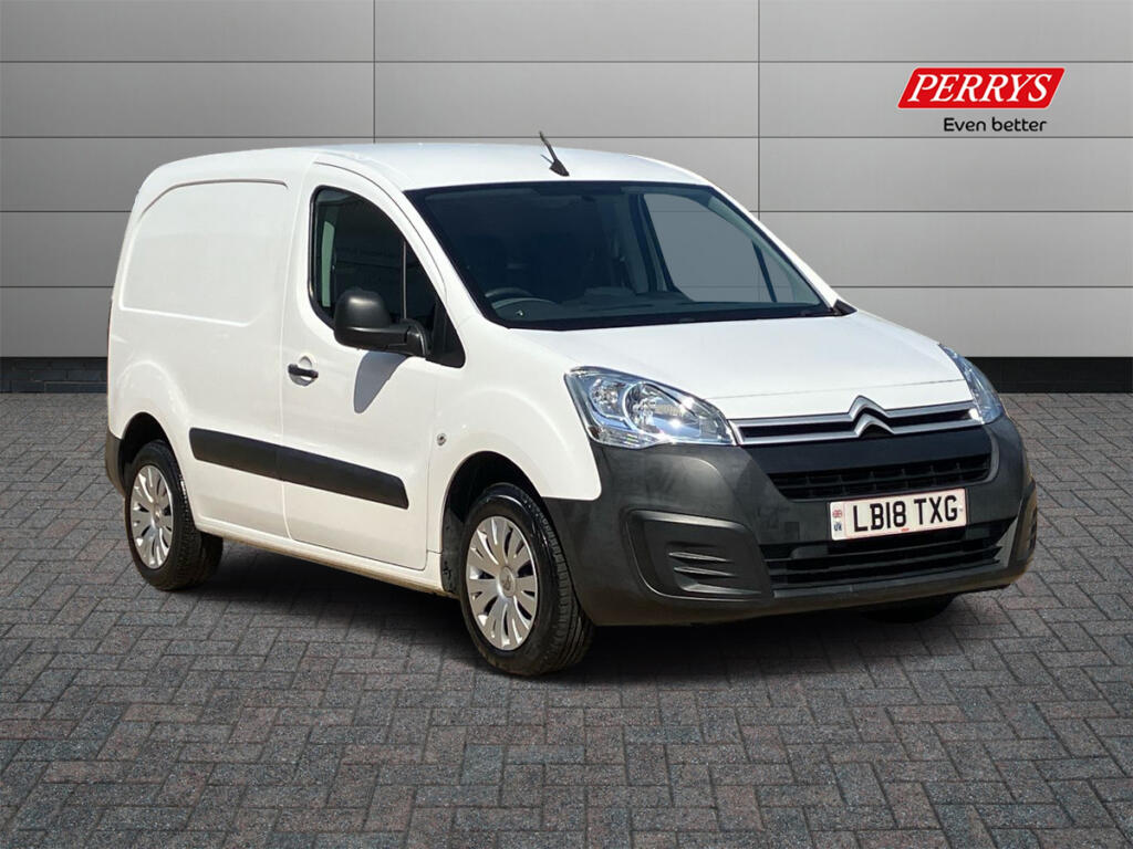 2018 Citroen Berlingo Panel Van with 31,449 miles