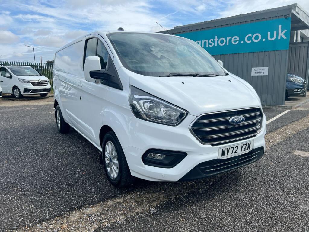 2022 Ford Transit Custom Panel Van with 25,539 miles