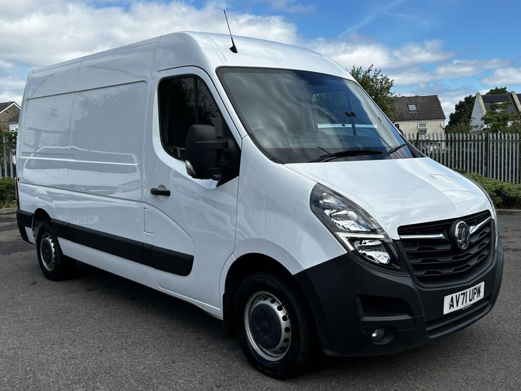 2021 Vauxhall Movano Panel Van with 45,853 miles