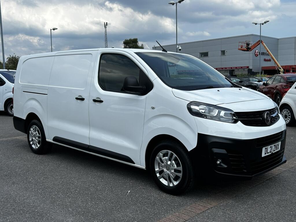 2021 Vauxhall Vivaro Panel Van with 20,556 miles