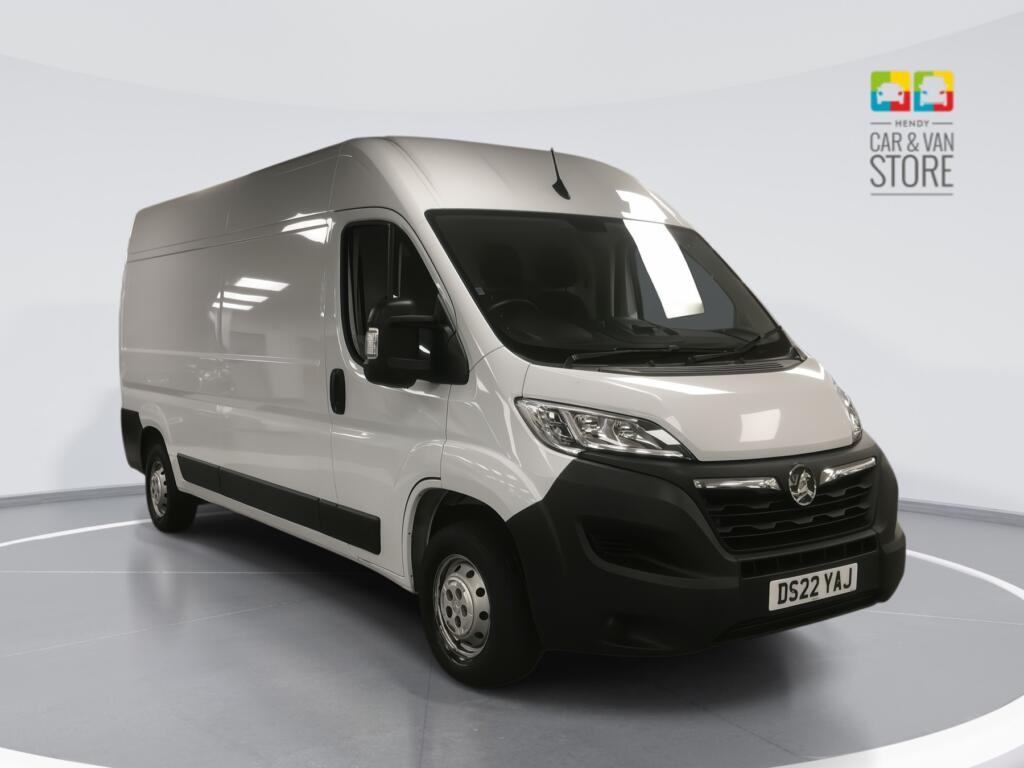 2022 Vauxhall Movano Panel Van with 27,656 miles