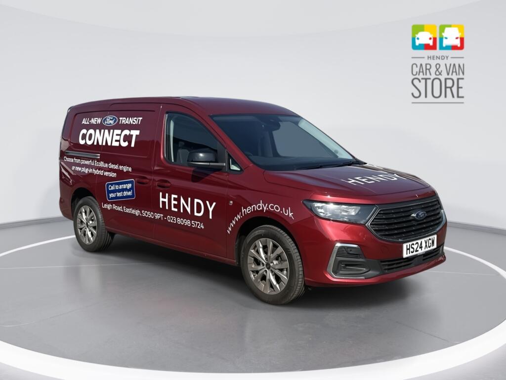 2024 Ford Transit Connect 240lmtd E Panel Van with 7 miles