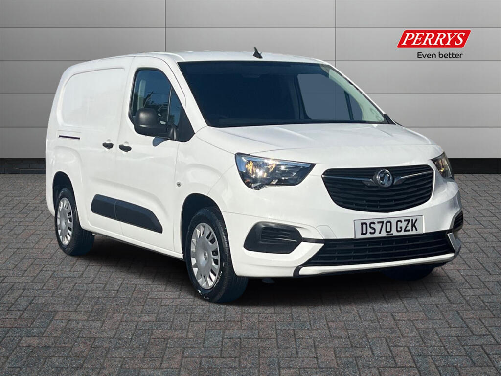 2020 Vauxhall Combo Cargo Panel Van with 53,396 miles