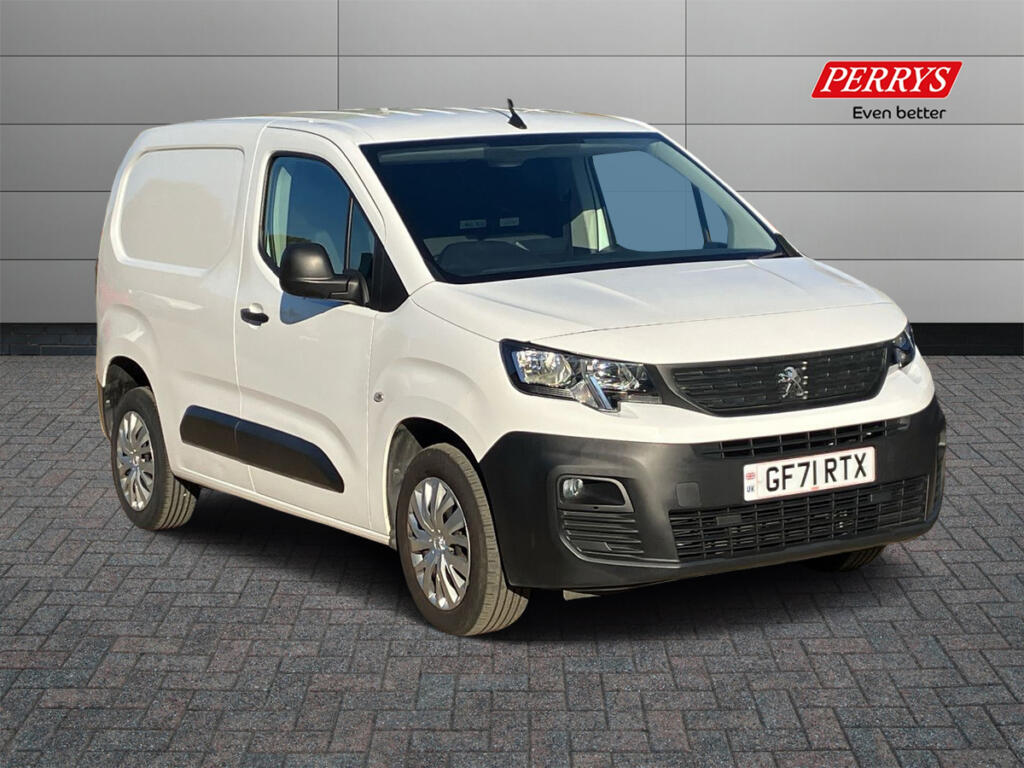 2021 Peugeot Partner Panel Van with 31,495 miles