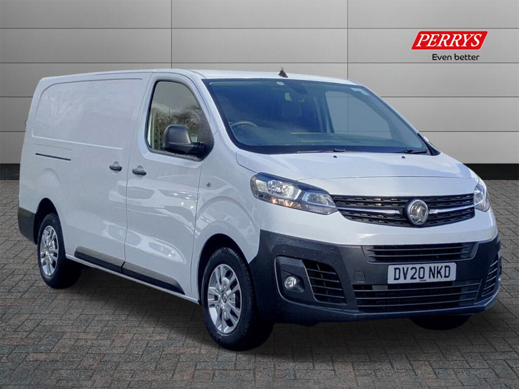 2020 Vauxhall Vivaro Panel Van with 50,544 miles