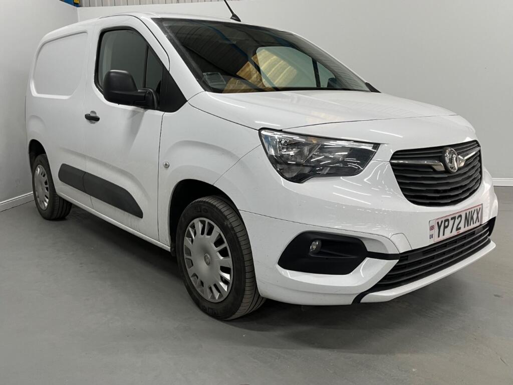 2022 Vauxhall Combo Cargo Van with 26,409 miles