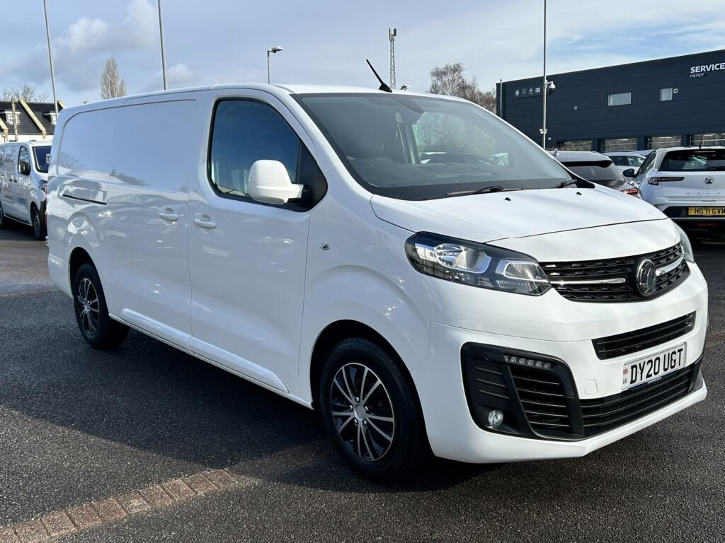 2020 Vauxhall Vivaro Panel Van with 48,500 miles