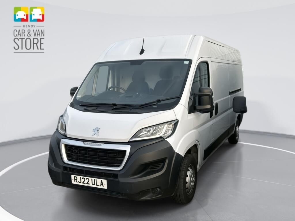 2022 Peugeot Boxer Panel Van with 58,767 miles